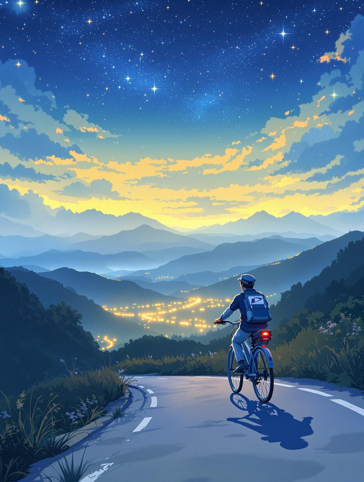 看短剧的免费平台 星空下的邮递员 - 山野童话之旅，自然风光治愈短剧推荐